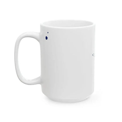 Flag-map of the Azores (Portugal) White Coffee Mug - Go Mug Yourself