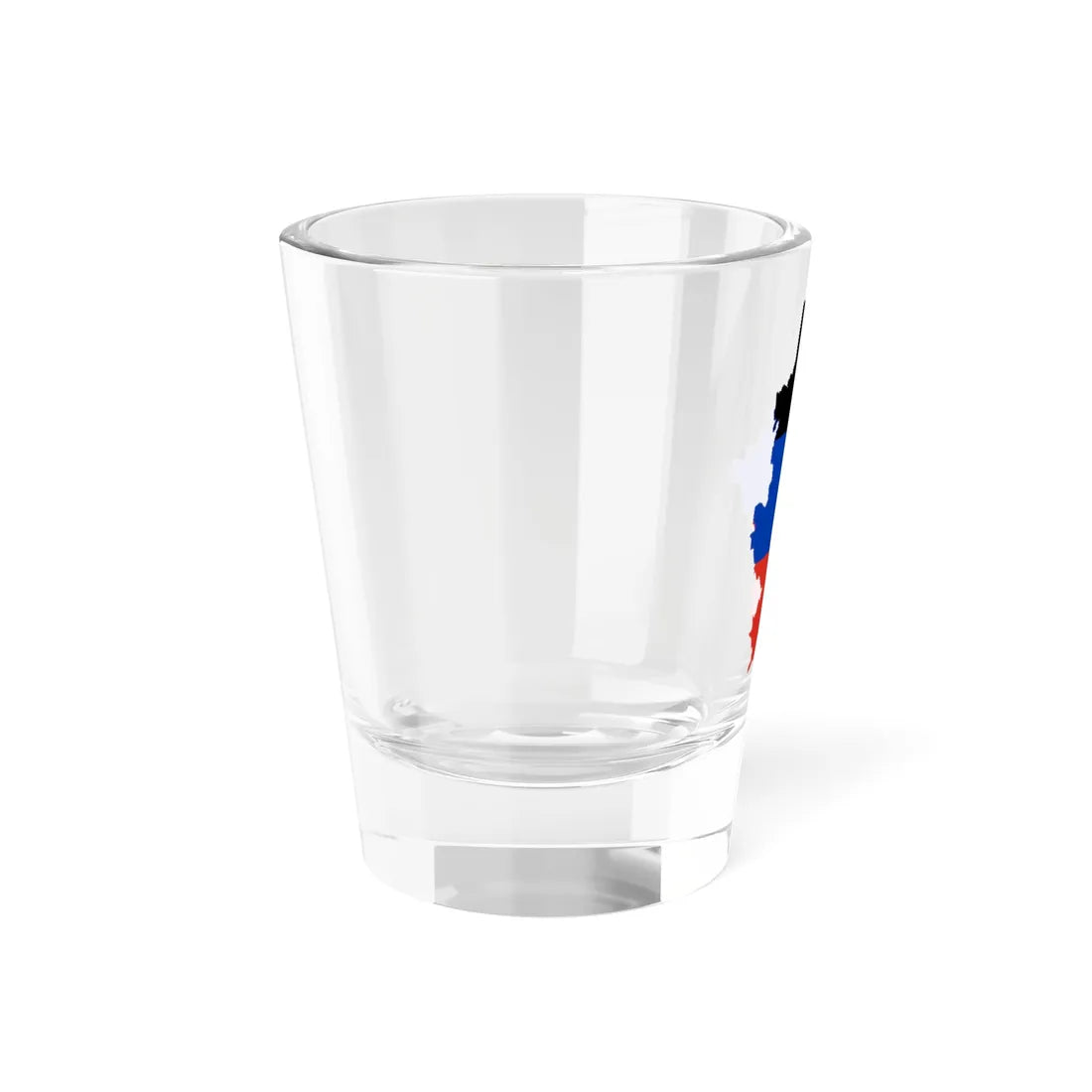 Flag-map of the Donetsk Peoples Republic DPR (Ukraine) Shot Glass 1.5oz - Go Mug Yourself