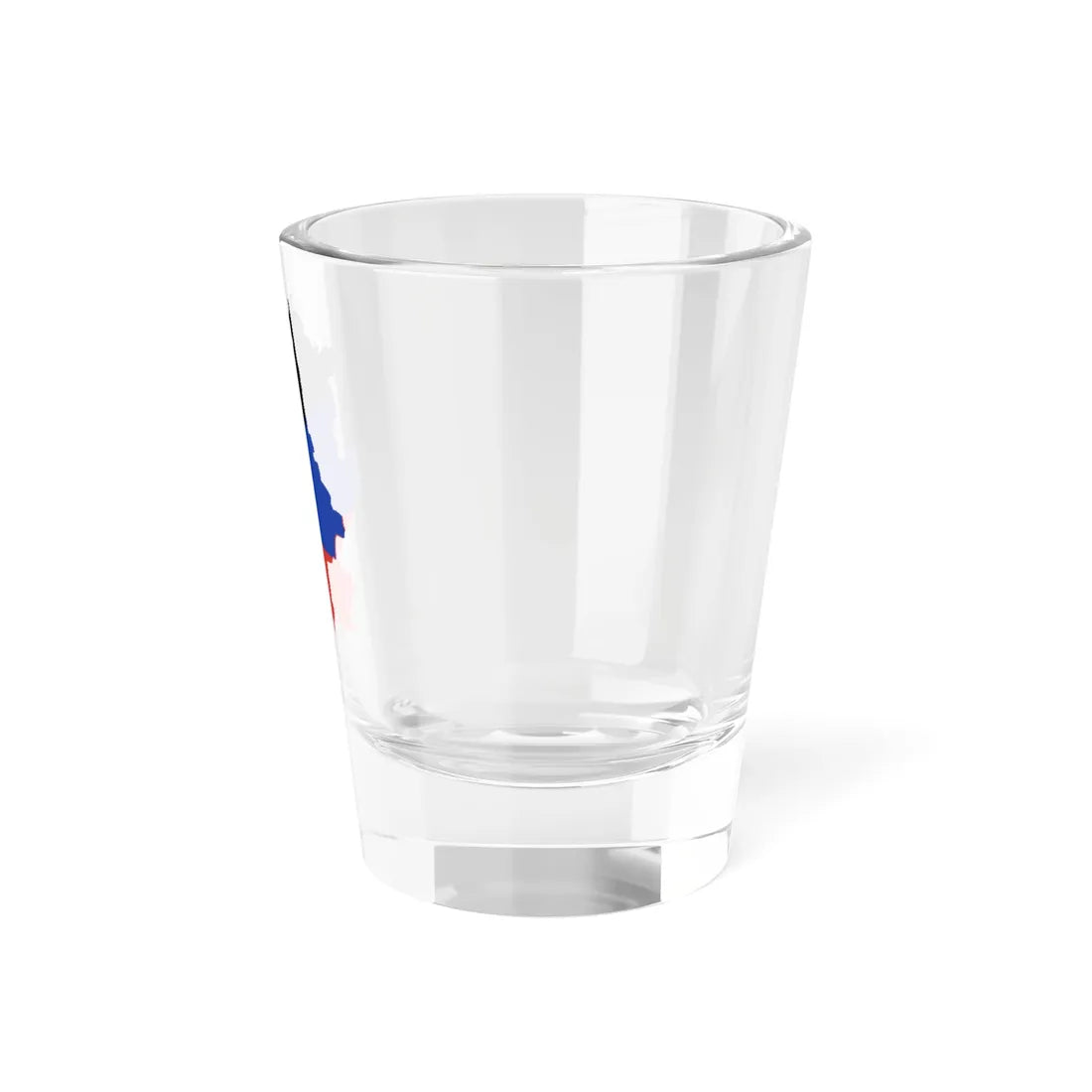 Flag-map of the Donetsk Peoples Republic DPR (Ukraine) Shot Glass 1.5oz - Go Mug Yourself