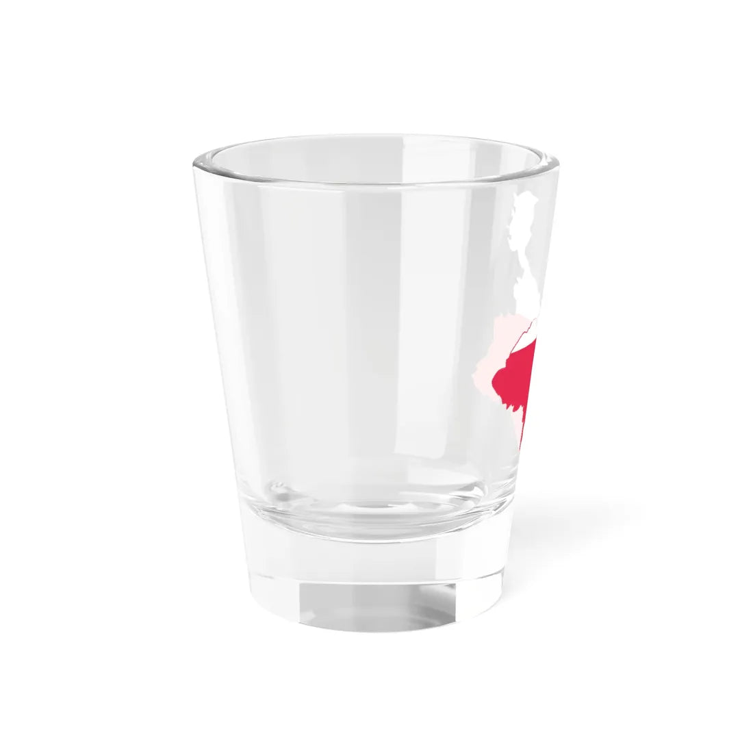 Flag-map of the Duchy of Warsaw (Poland) Shot Glass 1.5oz - Go Mug Yourself