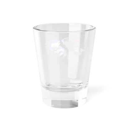 Flag-map of the Falkland Islands (United Kingdom) Shot Glass 1.5oz - Go Mug Yourself