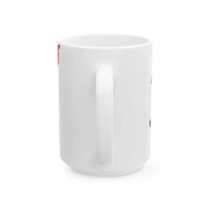 Flag map of the Federation of Arab Republics (Egypt) White Coffee Mug - Go Mug Yourself