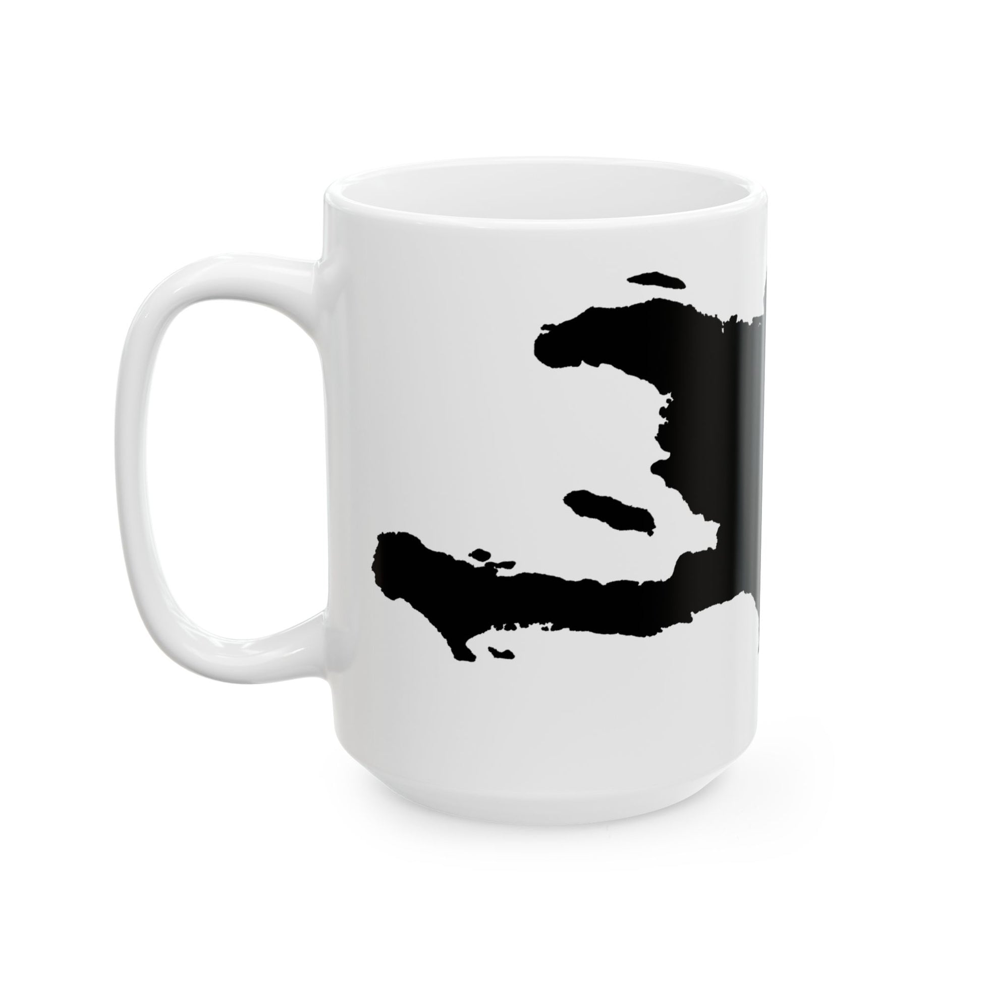 Flag map of the first Empire of Haiti (Haiti) White Coffee Mug-Go Mug Yourself