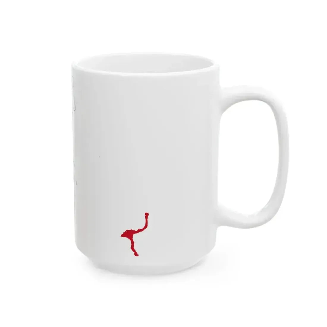 Flag Map of the First French Empire areas of influence (France) White Coffee Mug - Go Mug Yourself