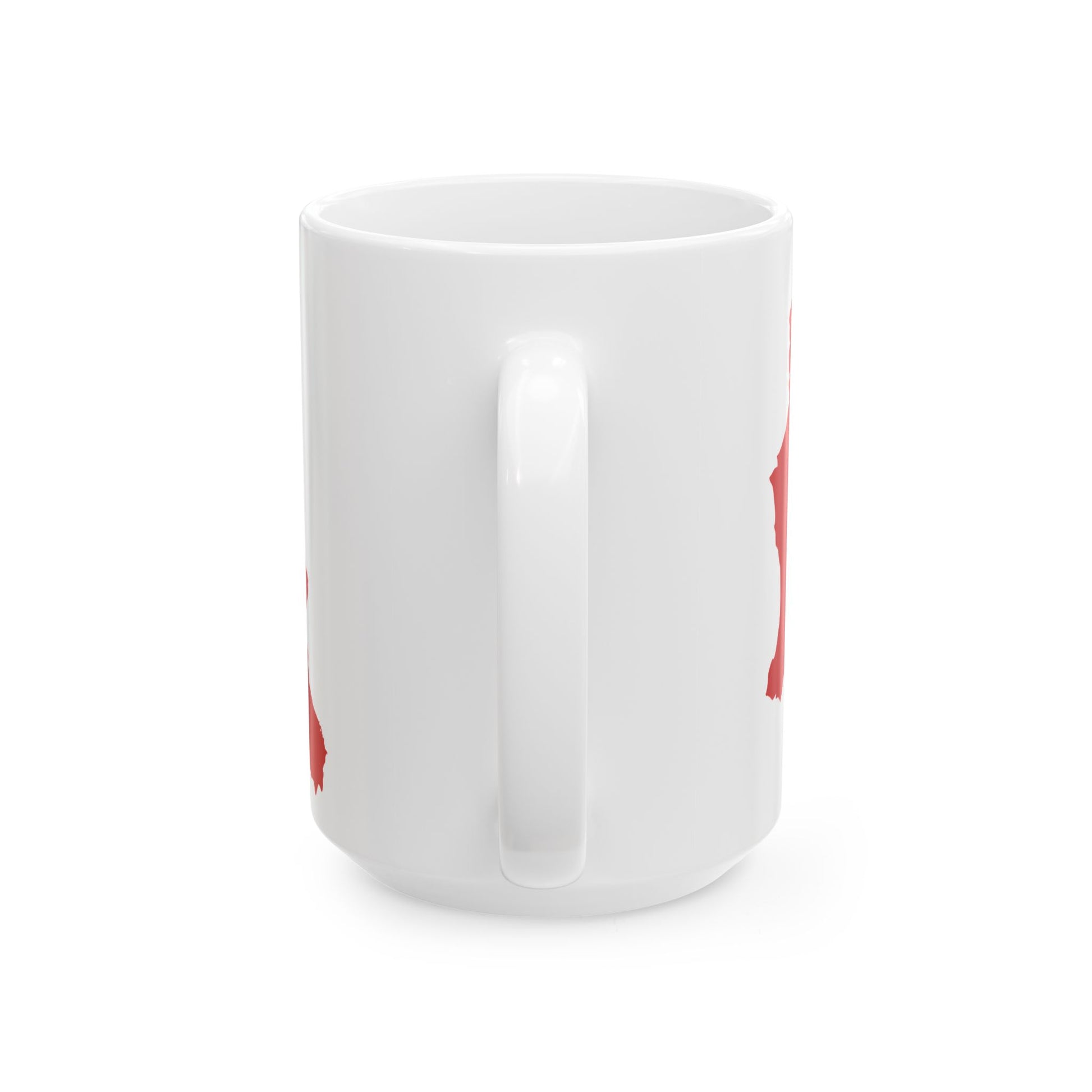 Flag map of the Georgian SSR 1921-1931 (Georgia) White Coffee Mug-Go Mug Yourself