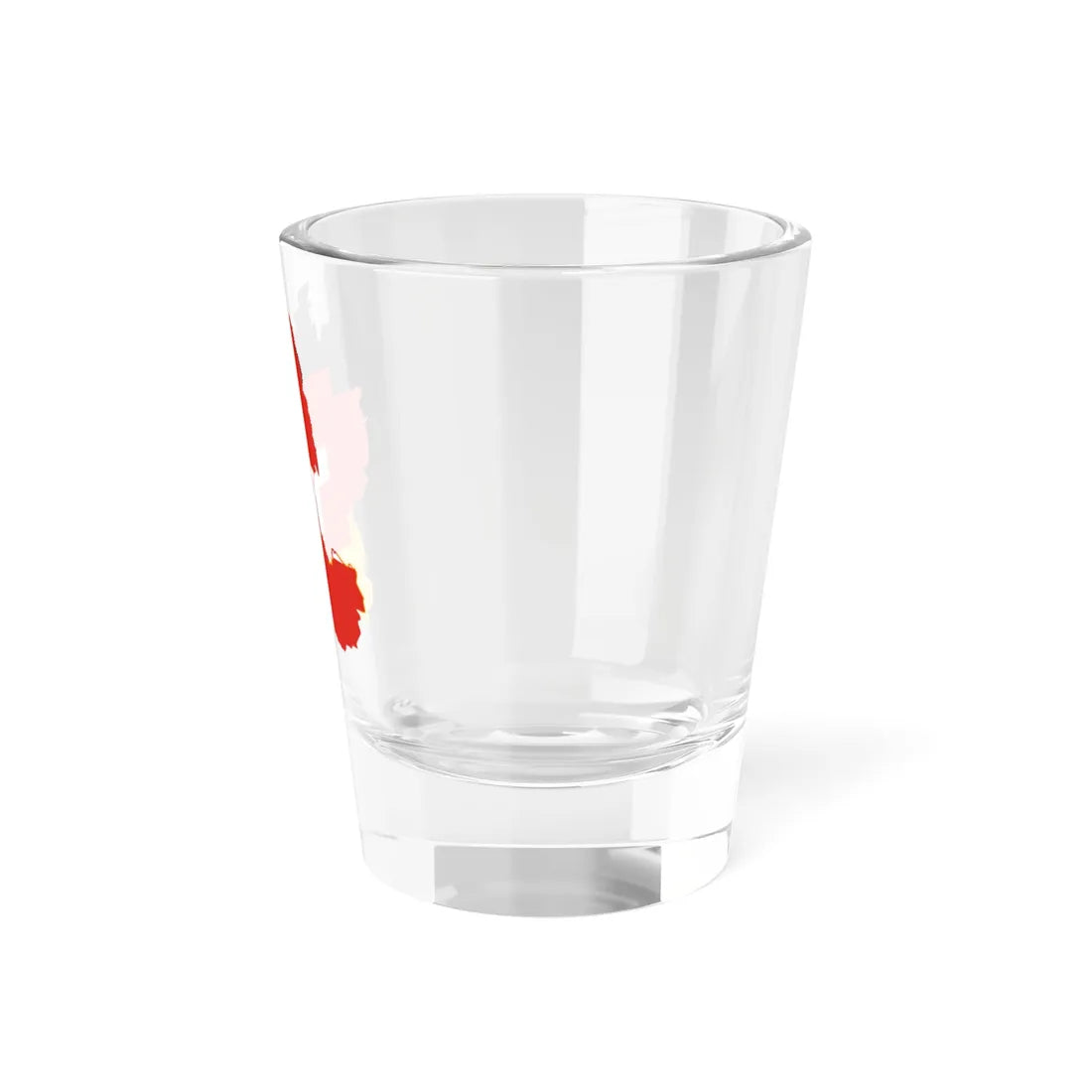 Flag-map of the German language Deutsch (Germany) Shot Glass 1.5oz - Go Mug Yourself
