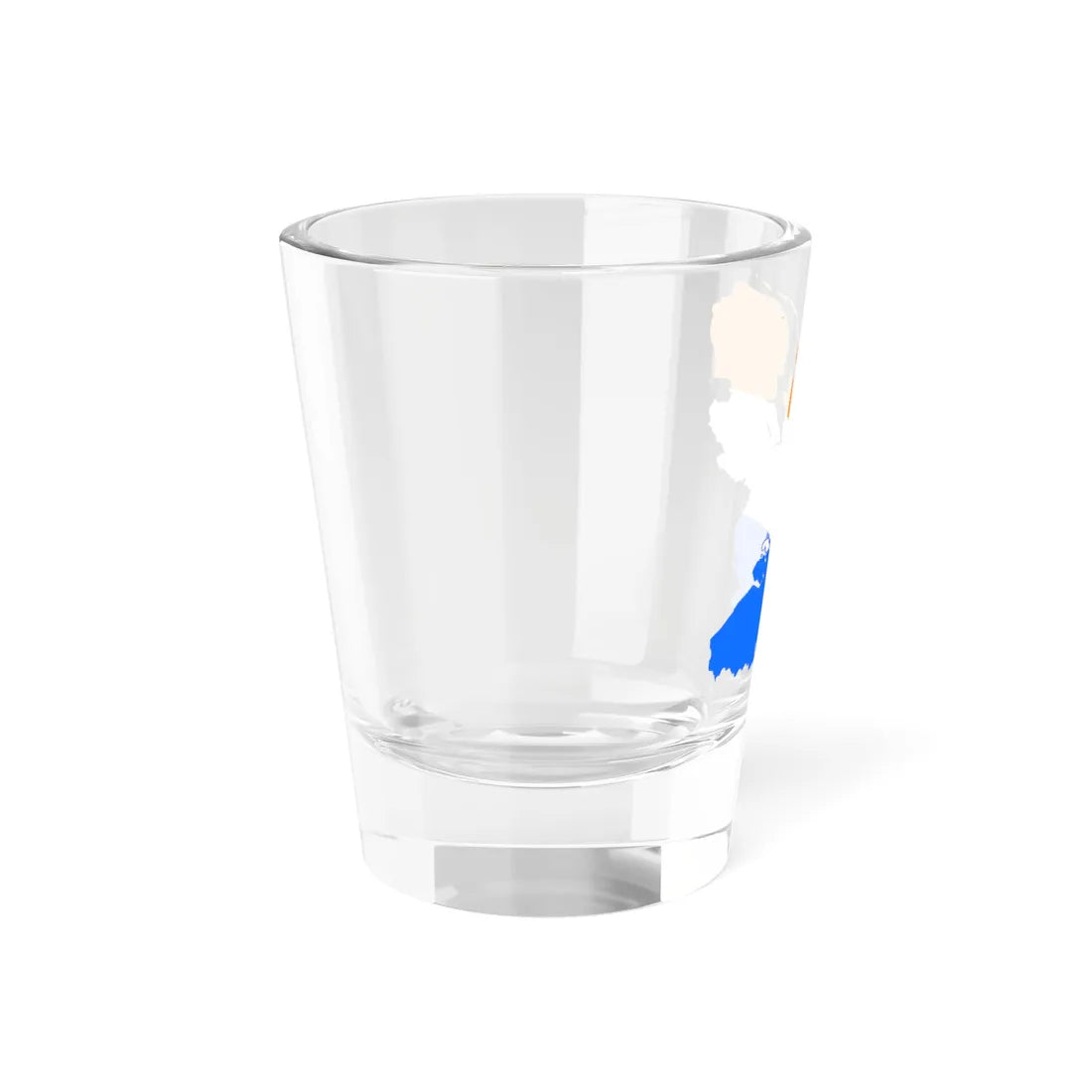 Flag-map of the Greater Netherlands (Belgium) Shot Glass 1.5oz - Go Mug Yourself