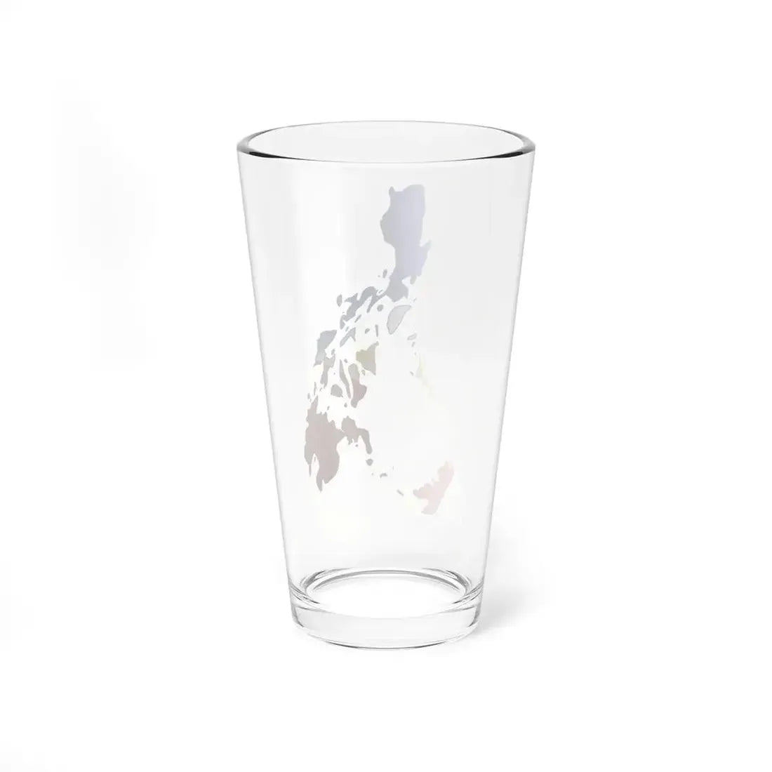 Flag-map of the Greater Philippines (Philippines) Pint Glass 16oz - Go Mug Yourself