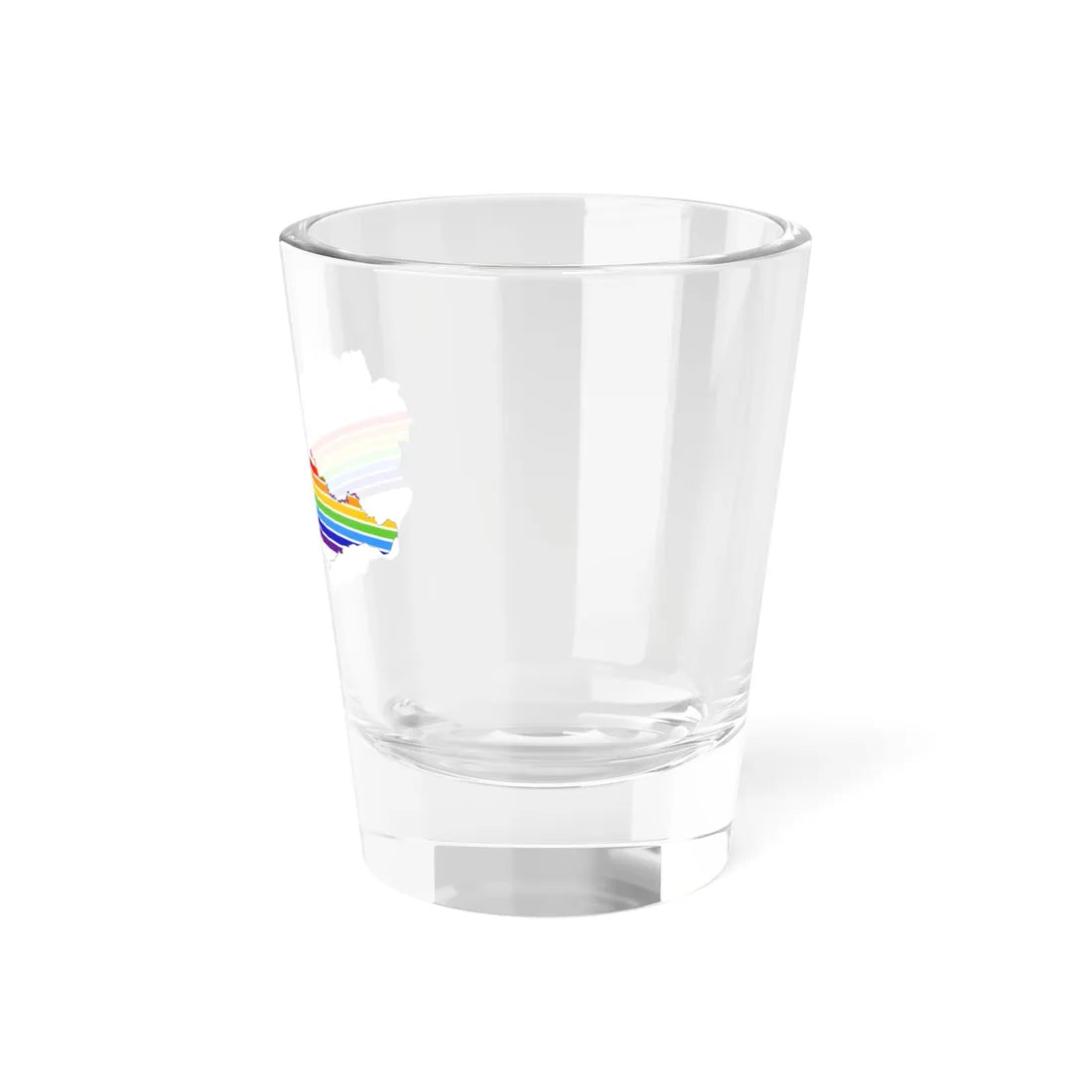 Flag-map of the Jewish Autonomous Oblast (Russia) Shot Glass 1.5oz - Go Mug Yourself