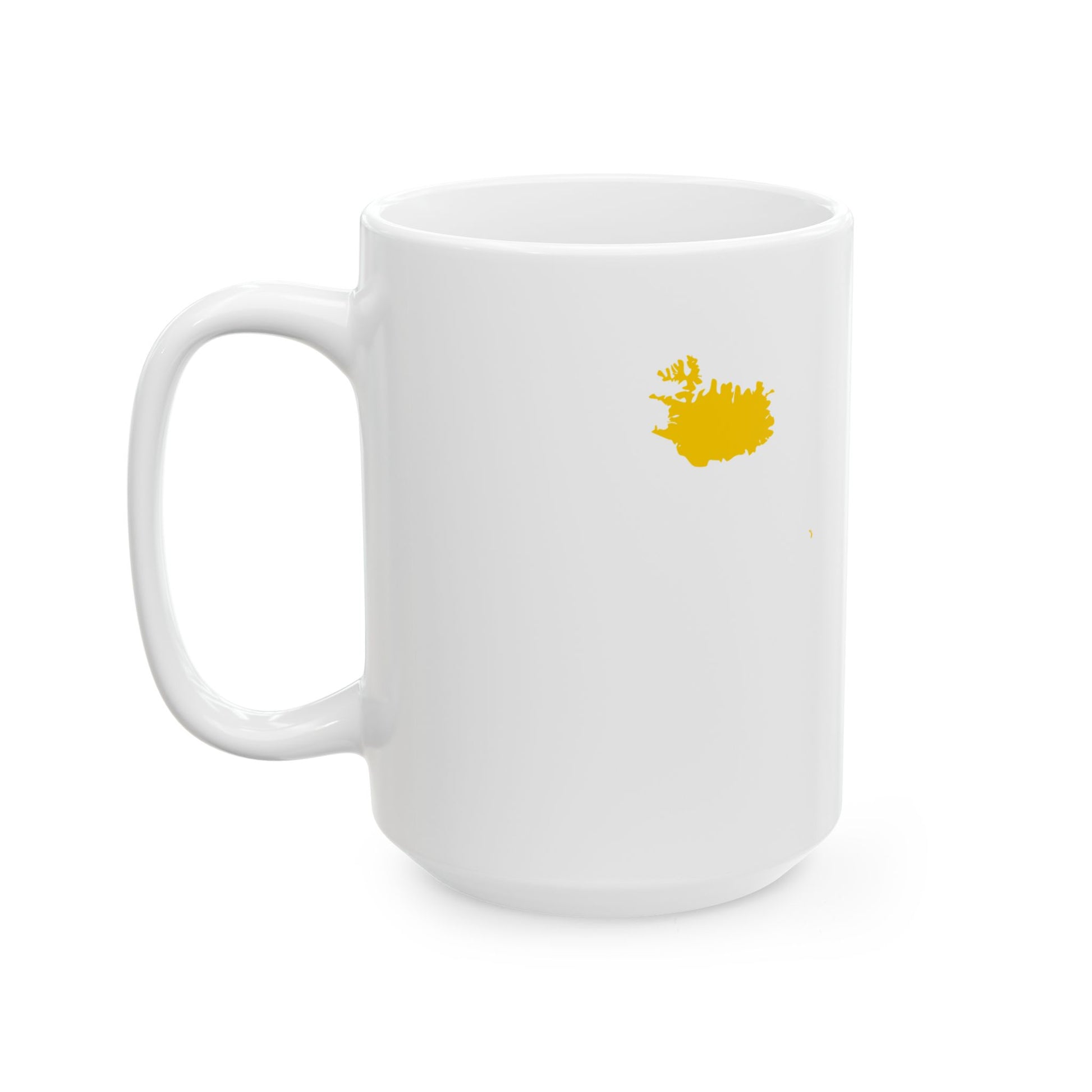 Flag map of the Kalmar Union 1500 (Denmark) White Coffee Mug-Go Mug Yourself