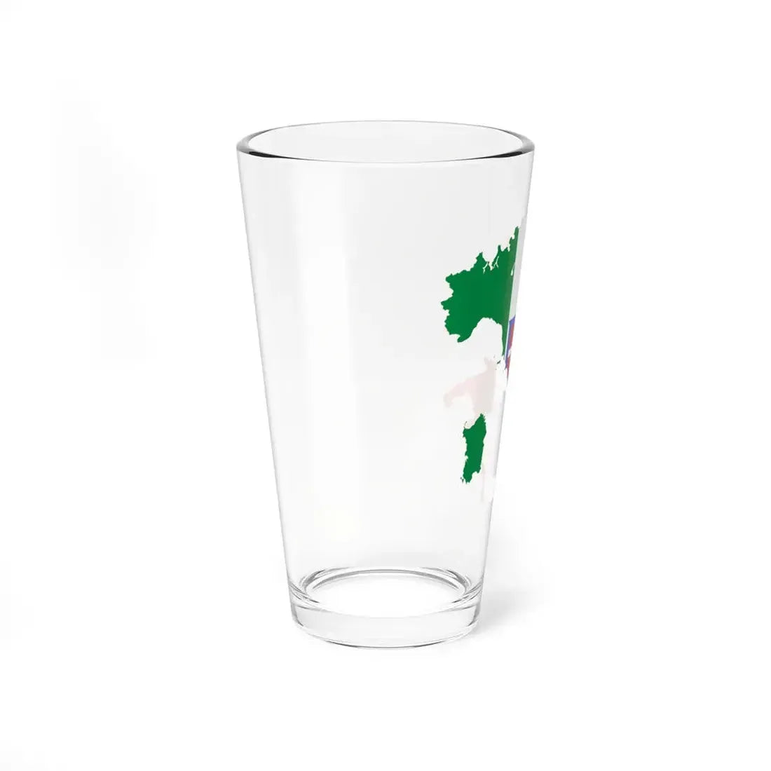 Flag map of the Kingdom of Italy 1942 (Italy) Pint Glass 16oz - Go Mug Yourself
