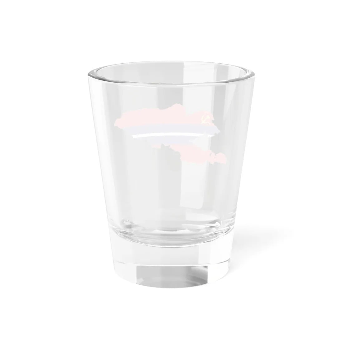 Flag map of the Kirghiz SSR 1952-1991 Flag map of Kyrgyzstan 19911992 (Kyrgyzstan) Shot Glass 1.5oz - Go Mug Yourself