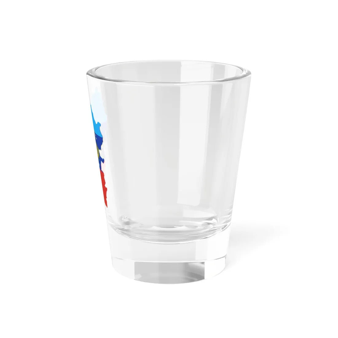 Flag-map of the Lugansk Peoples Republic LPR 2014 November (Ukraine) Shot Glass 1.5oz - Go Mug Yourself