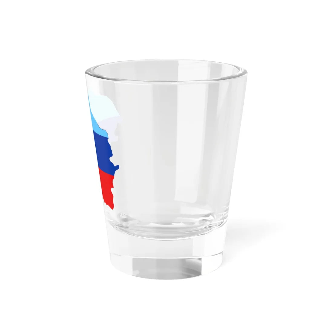 Flag-map of the Lugansk Peoples Republic LPR de facto (Ukraine) Shot Glass 1.5oz - Go Mug Yourself