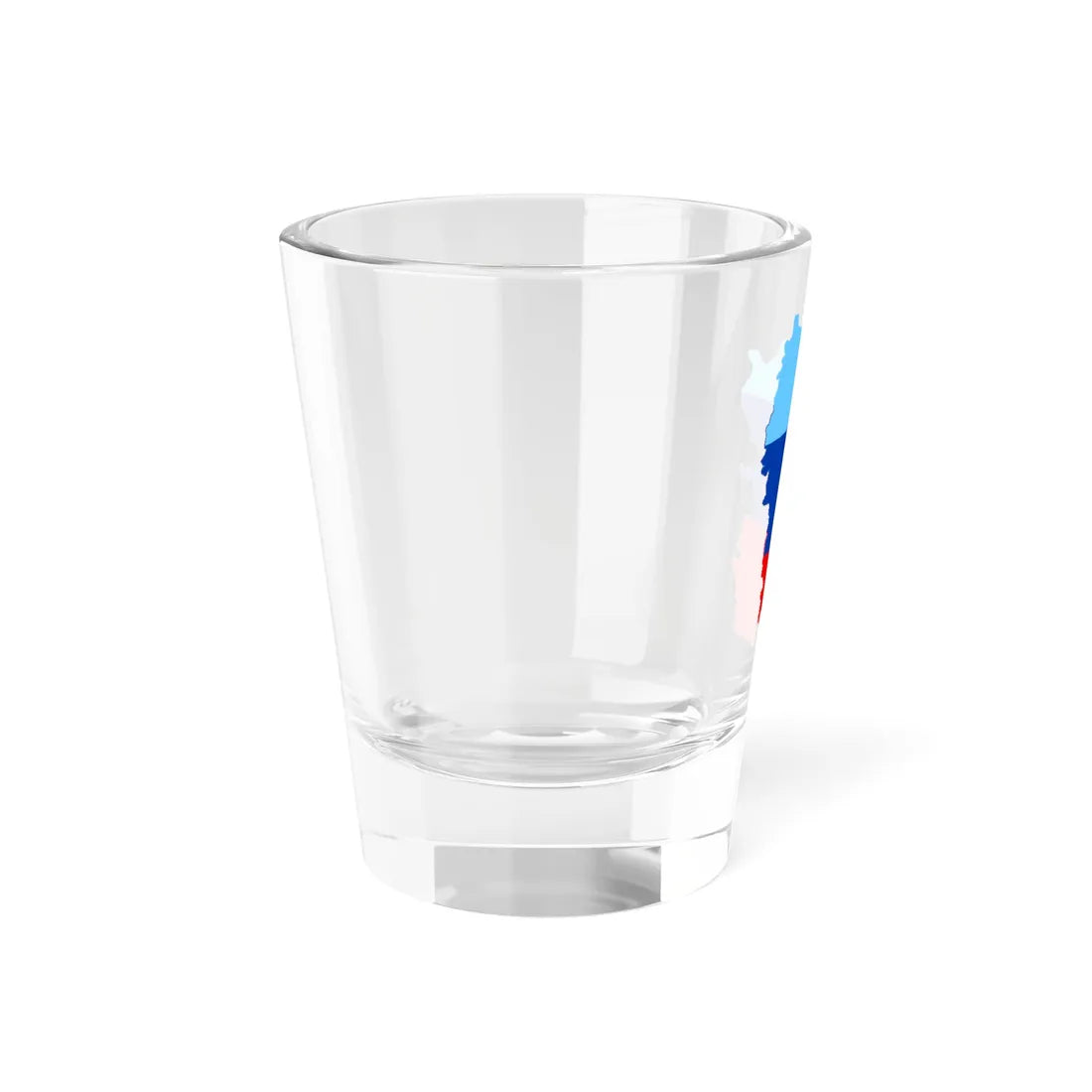 Flag-map of the Lugansk Peoples Republic LPR (Ukraine) Shot Glass 1.5oz - Go Mug Yourself