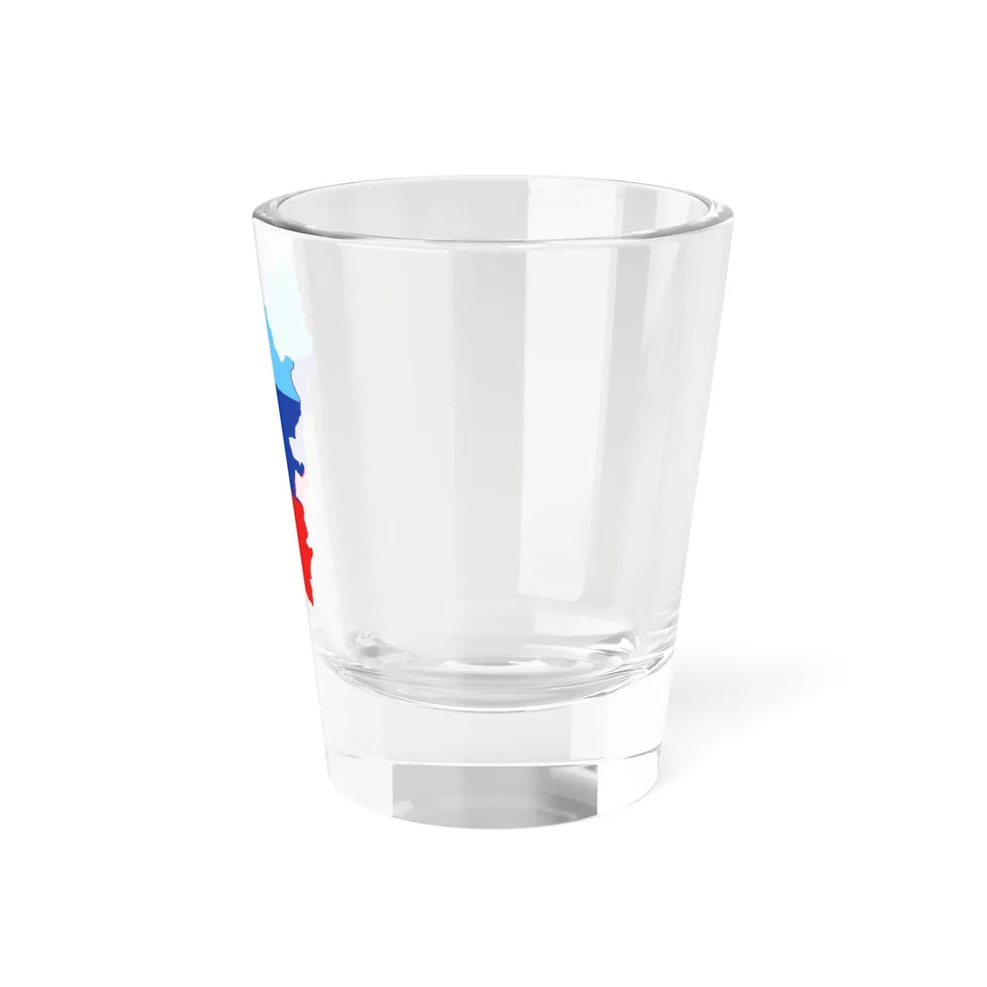 Flag-map of the Lugansk Peoples Republic LPR (Ukraine) Shot Glass 1.5oz - Go Mug Yourself
