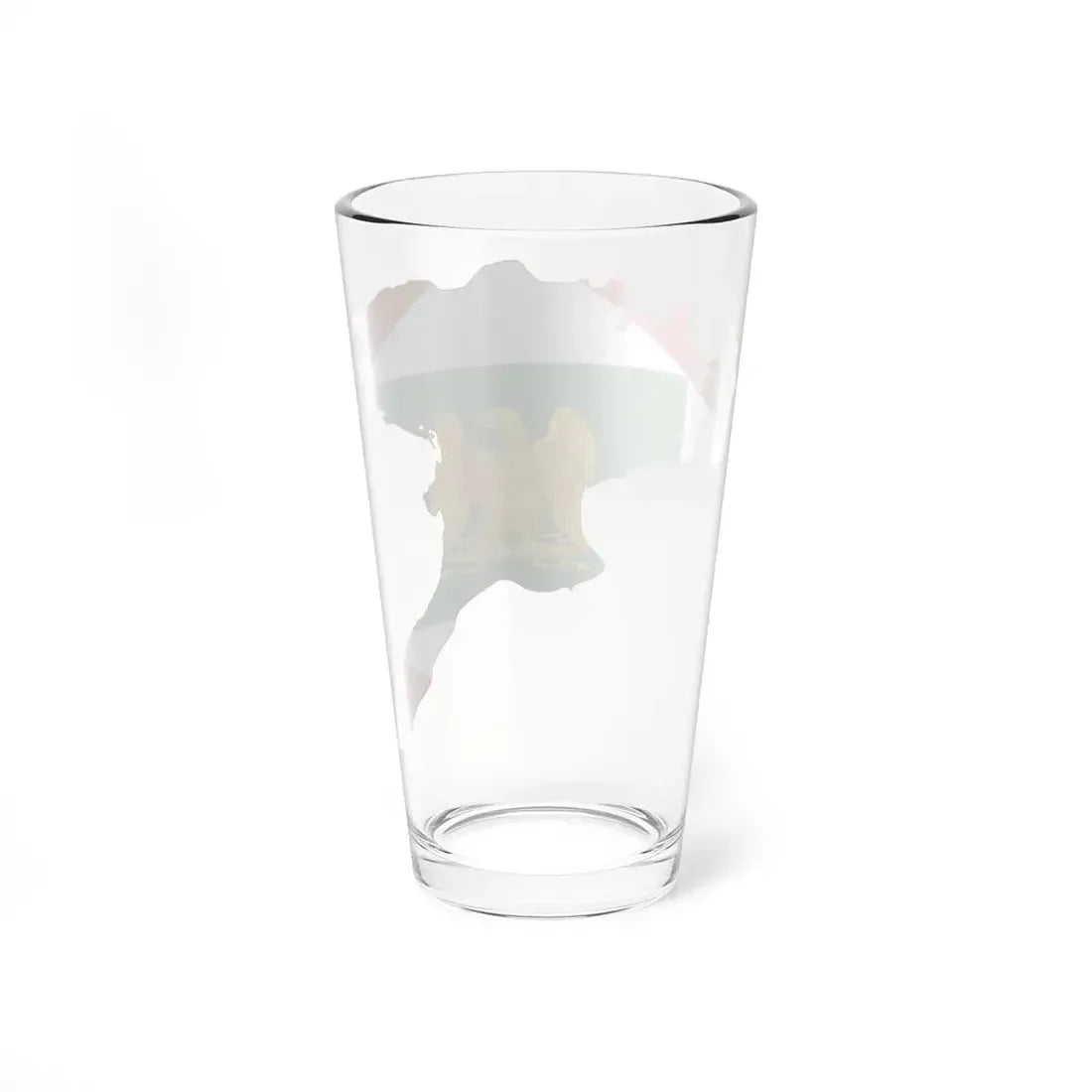 Flag map of the Napoleonic Kingdom of Italy (Italy) Pint Glass 16oz - Go Mug Yourself