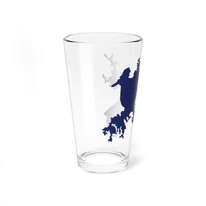Flag Map of the Panama Canal Zone 1903-1979 (Panama) Pint Glass 16oz - Go Mug Yourself