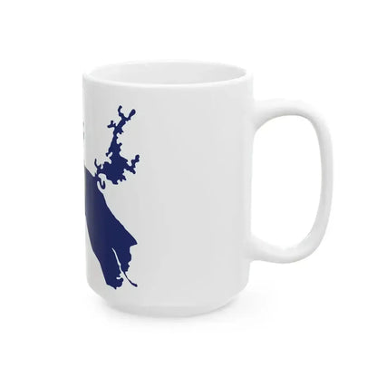 Flag Map of the Panama Canal Zone 1903-1979 (Panama) White Coffee Mug - Go Mug Yourself