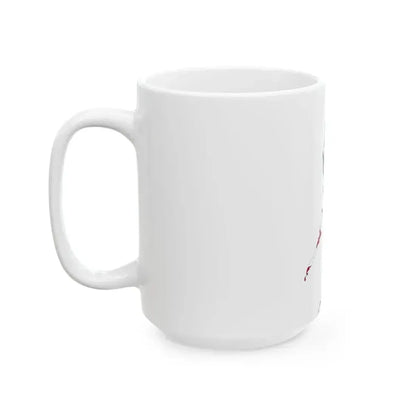 Flag map of the Philippines 1912-1946 (Philippines) White Coffee Mug - Go Mug Yourself