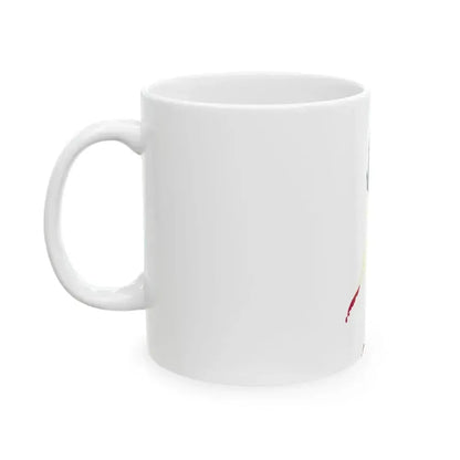 Flag map of the Philippines navy blue (Philippines) White Coffee Mug - Go Mug Yourself