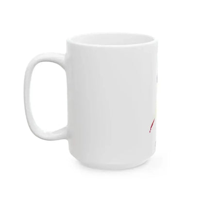 Flag map of the Philippines navy blue (Philippines) White Coffee Mug - Go Mug Yourself