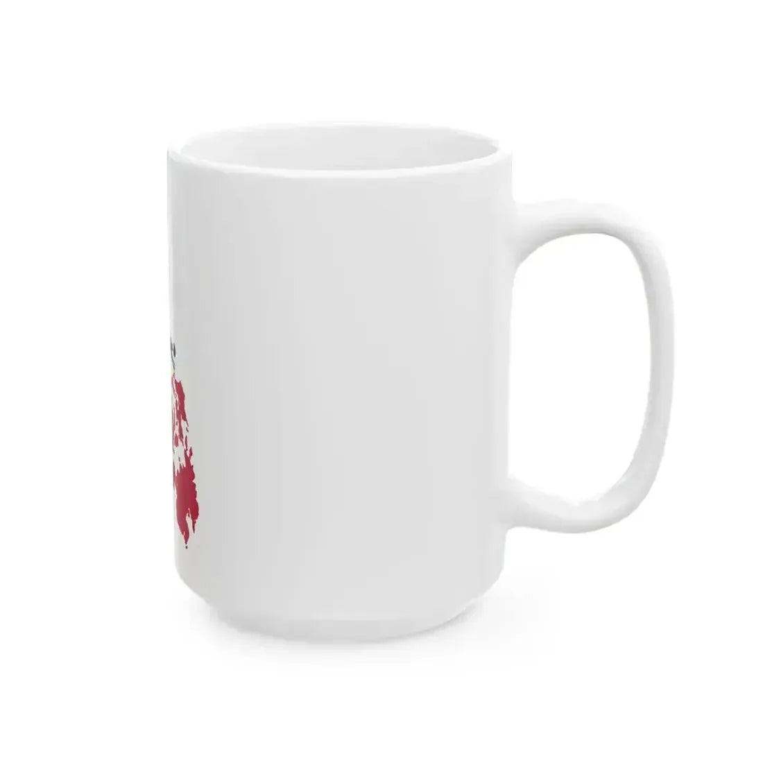 Flag map of the Philippines navy blue (Philippines) White Coffee Mug - Go Mug Yourself
