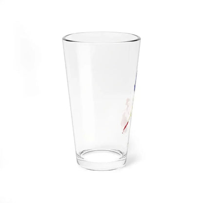 Flag-map of the Philippines  small islands (Philippines) Pint Glass 16oz - Go Mug Yourself