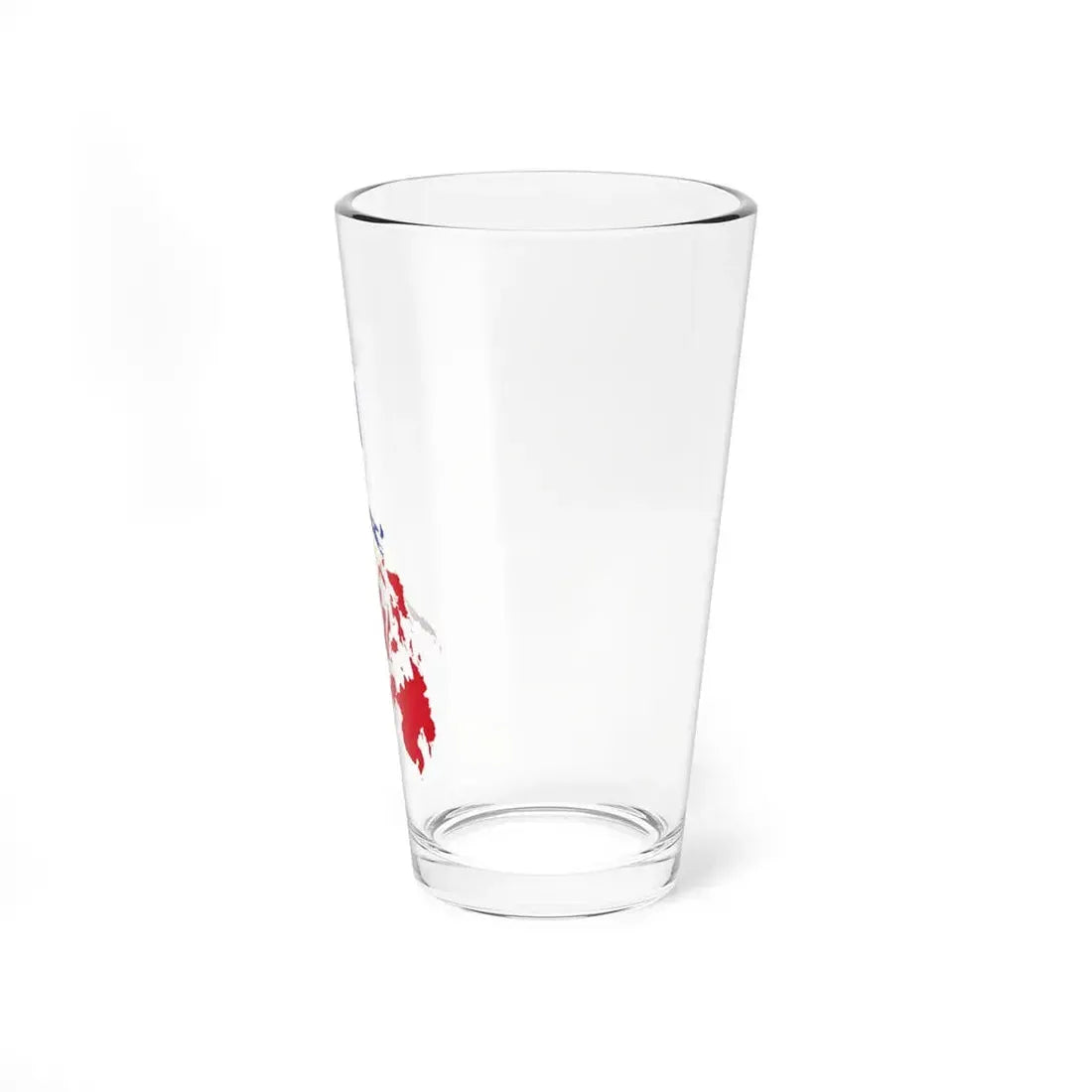 Flag-map of the Philippines  small islands (Philippines) Pint Glass 16oz - Go Mug Yourself