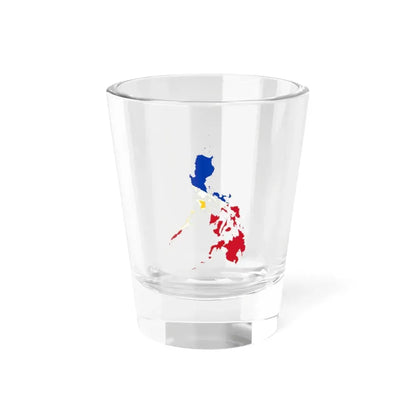 Flag-map of the Philippines  small islands (Philippines) Shot Glass 1.5oz 1.5oz - Go Mug Yourself