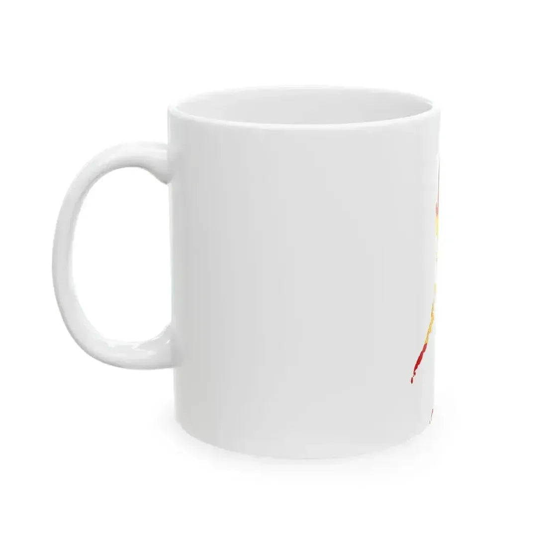 Flag map of the Philippines Spain17851873 1875-1931 (Philippines) White Coffee Mug - Go Mug Yourself