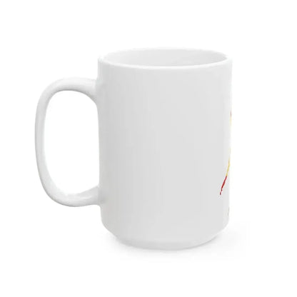 Flag map of the Philippines Spain17851873 1875-1931 (Philippines) White Coffee Mug - Go Mug Yourself