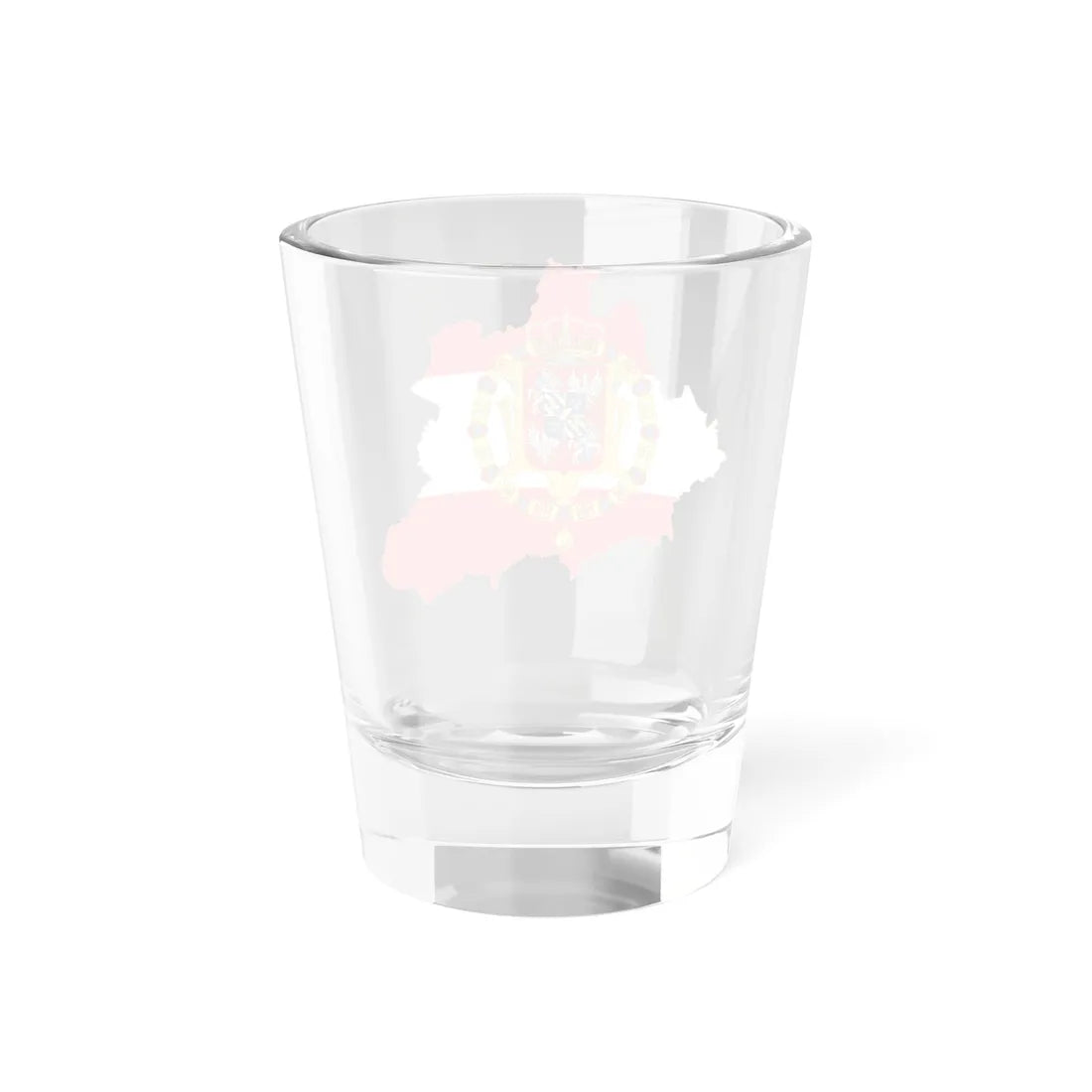 Flag-map of the PolishLithuanian Commonwealth (Poland) Shot Glass 1.5oz - Go Mug Yourself