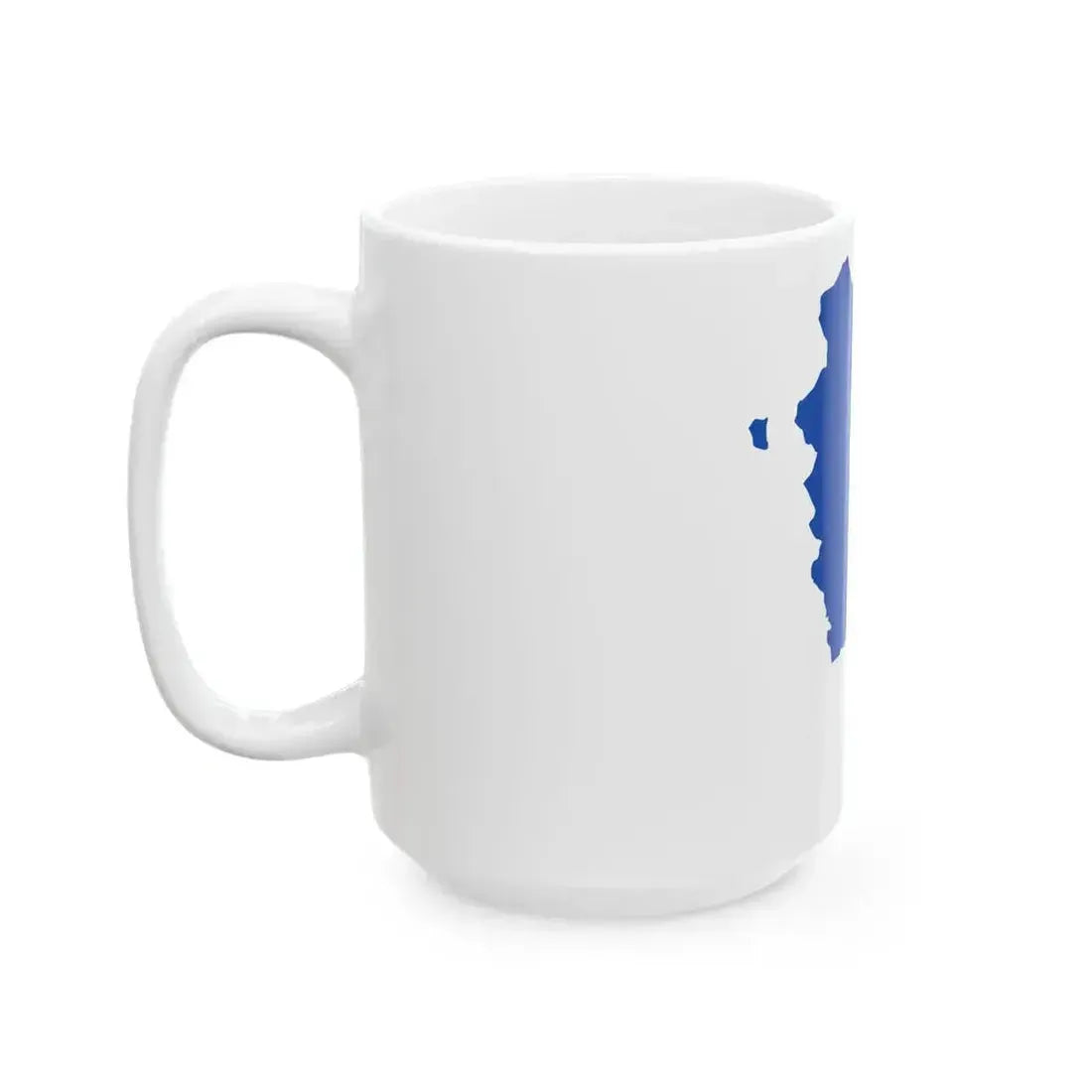 Flag map of the Province of Matera (Italy) White Coffee Mug - Go Mug Yourself