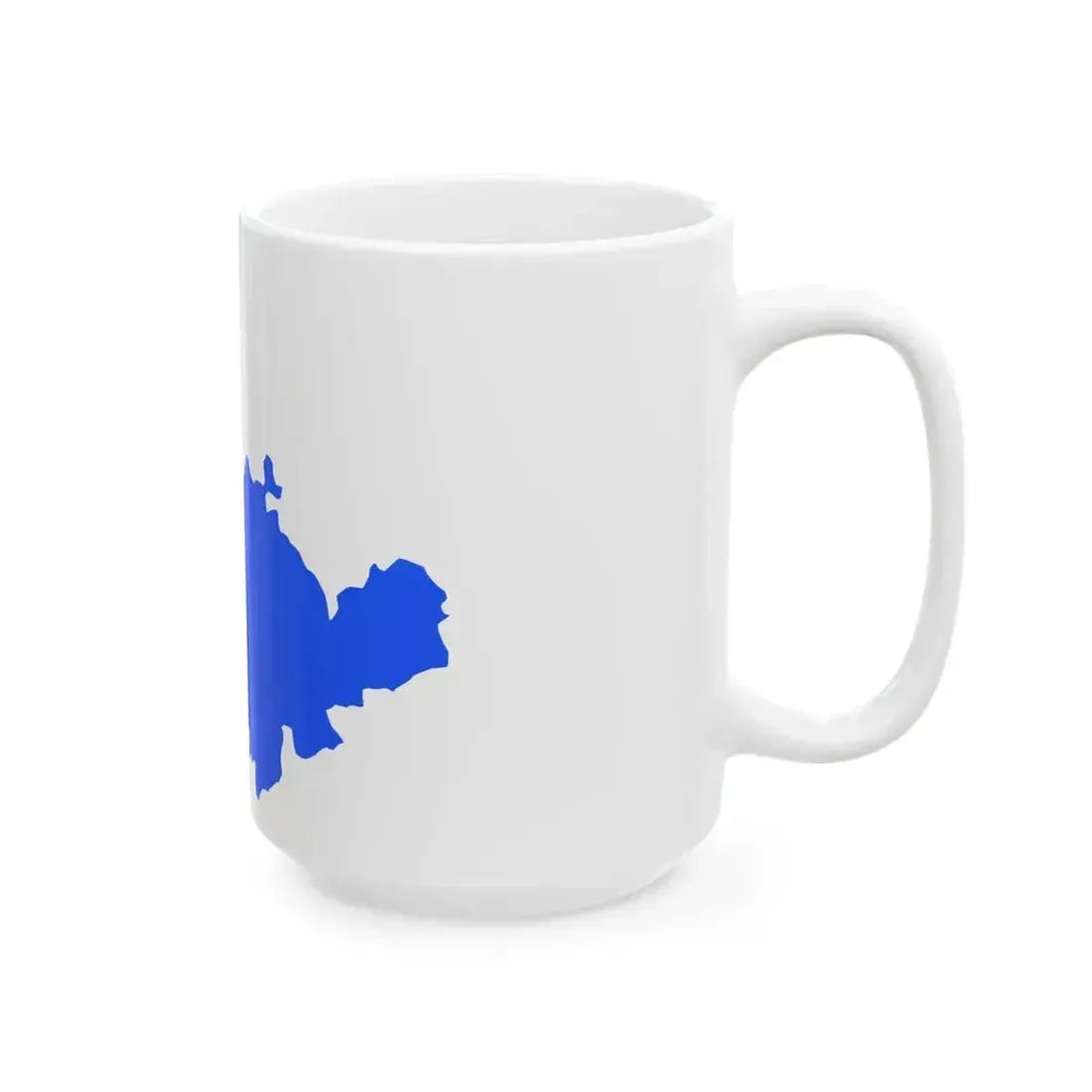 Flag map of the Province of Terni (Italy) White Coffee Mug - Go Mug Yourself