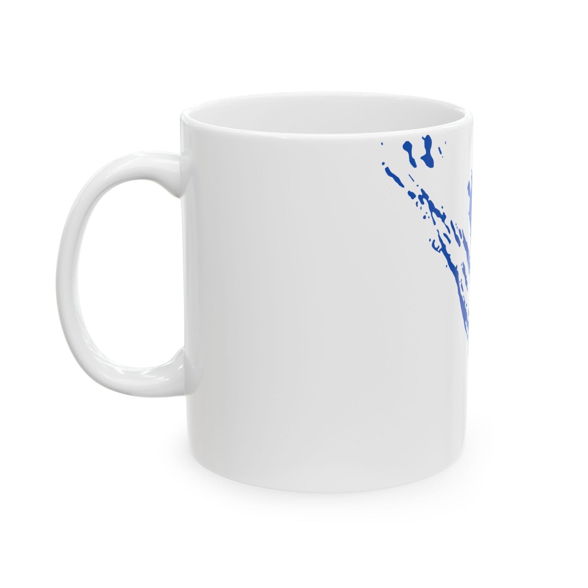 Flag map of the Province of Zara (Croatia) White Coffee Mug-Go Mug Yourself