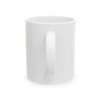Flag map of the Region of Wallonia (Belgium) White Coffee Mug-Go Mug Yourself