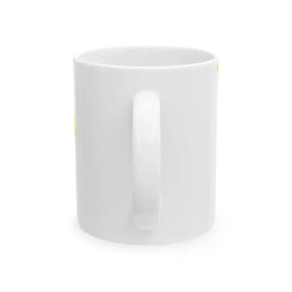 Flag map of the Region of Wallonia (Belgium) White Coffee Mug - Go Mug Yourself