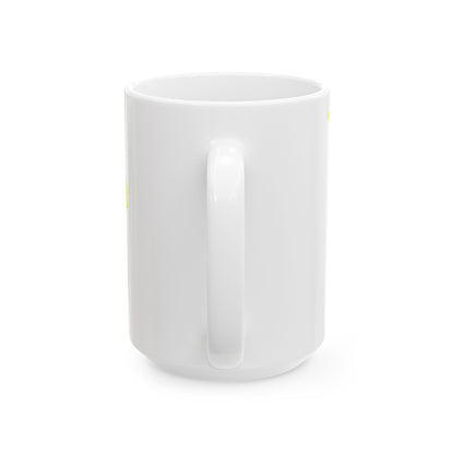 Flag map of the Region of Wallonia (Belgium) White Coffee Mug-Go Mug Yourself