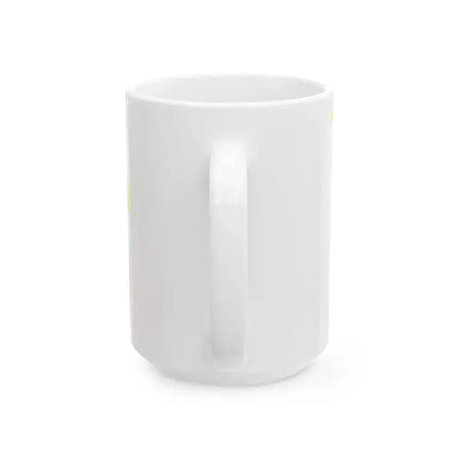 Flag map of the Region of Wallonia (Belgium) White Coffee Mug - Go Mug Yourself