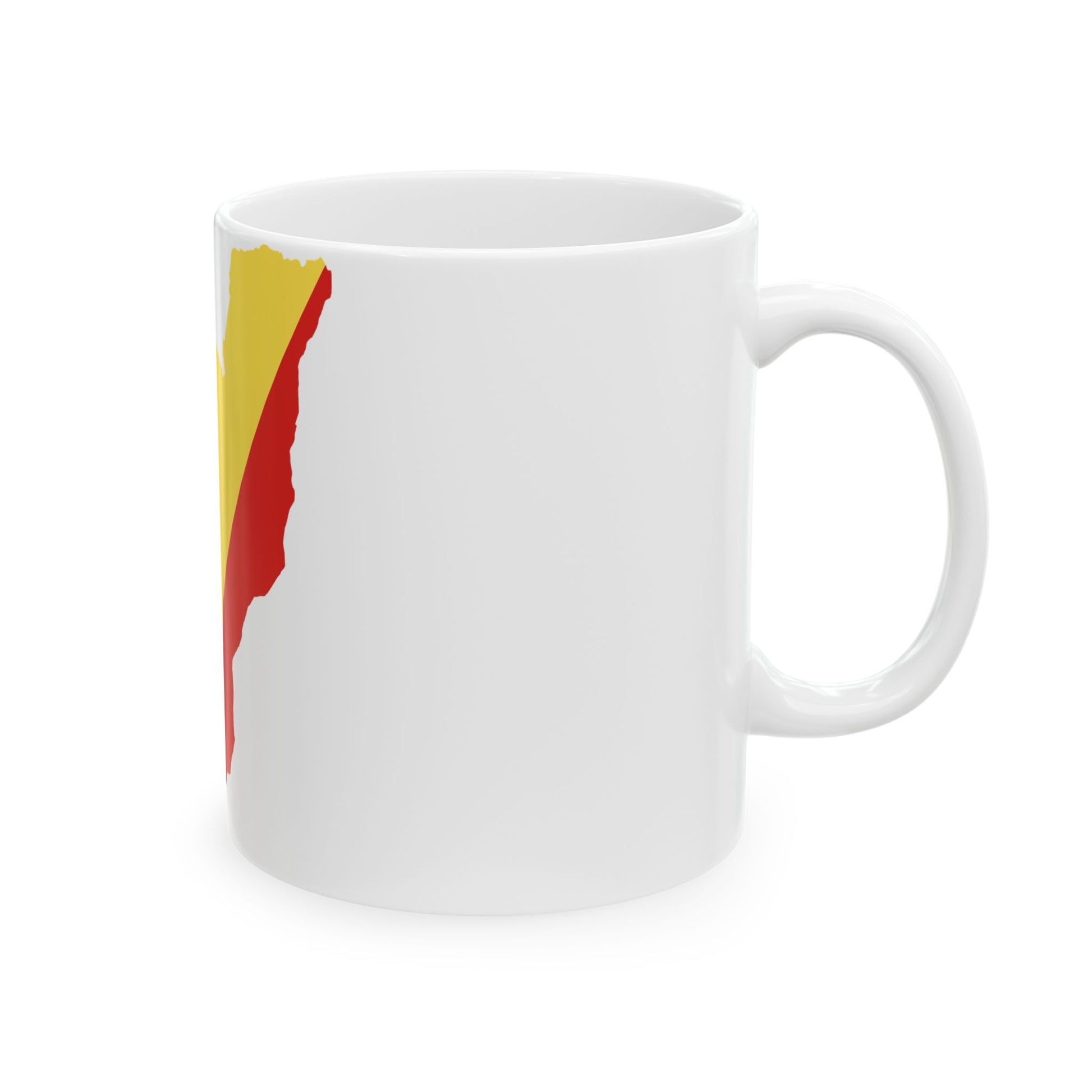 Flag map of the Republic of the Congo (Congo) White Coffee Mug-Go Mug Yourself
