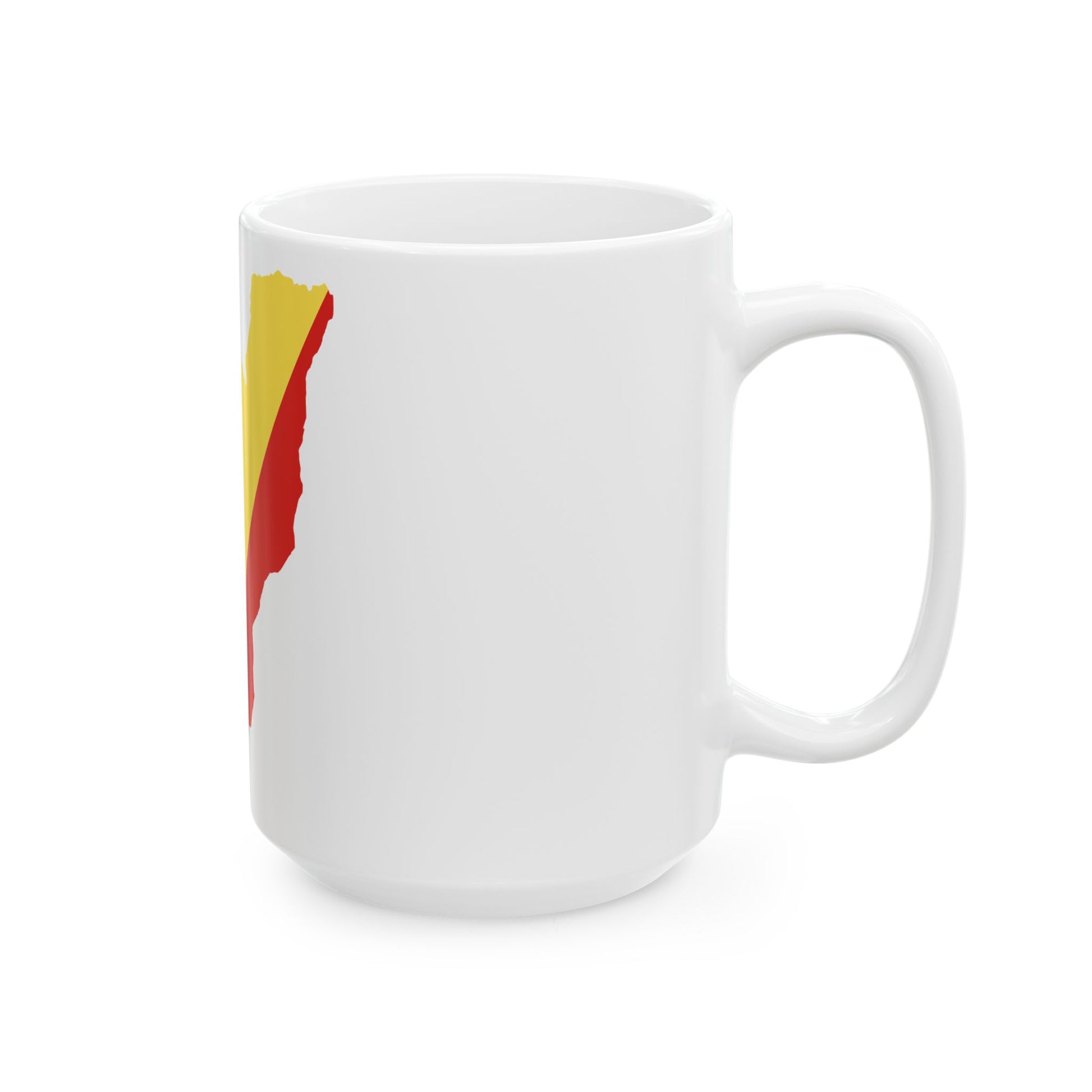 Flag map of the Republic of the Congo (Congo) White Coffee Mug-Go Mug Yourself