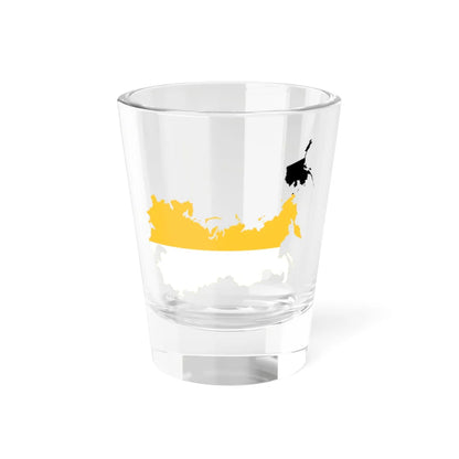 Flag-map of the Russian Empire 1866 (Russia) Shot Glass 1.5oz 1.5oz - Go Mug Yourself