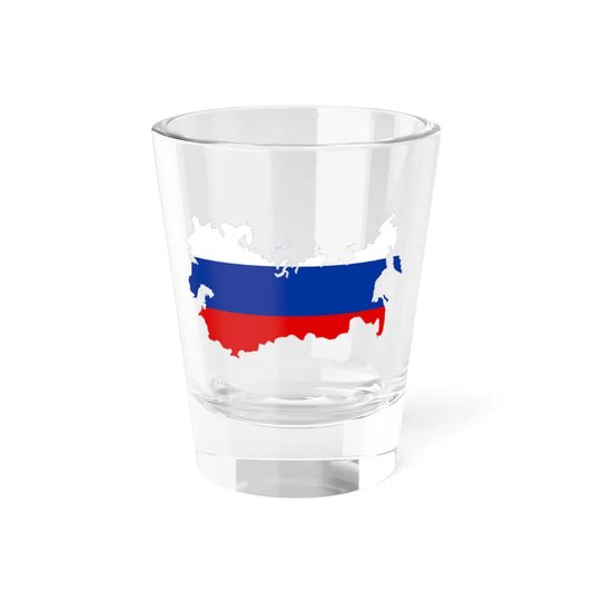 Flag-map of the Russian Empire (Russia) Shot Glass 1.5oz 1.5oz - Go Mug Yourself
