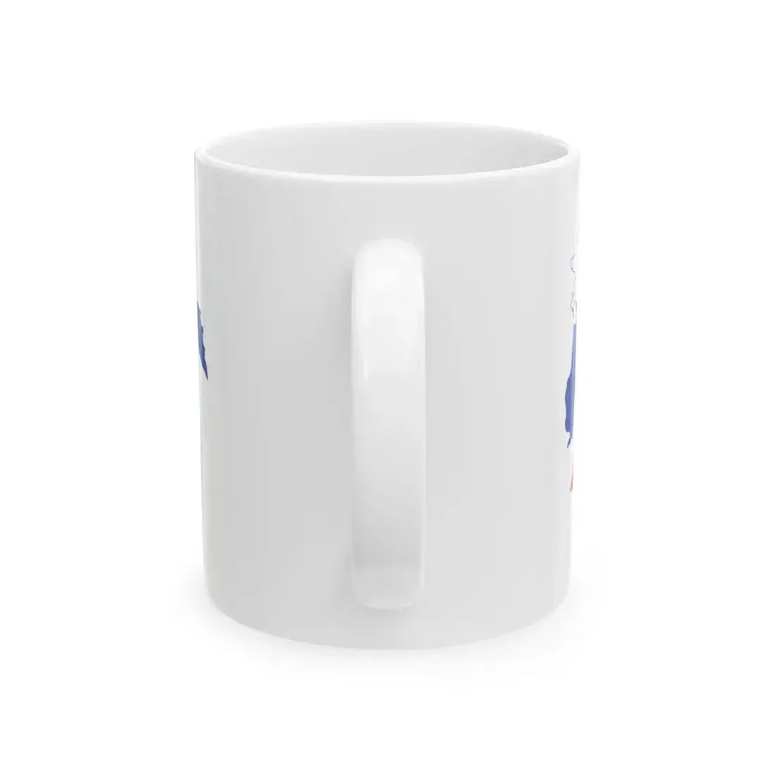 Flag-map of the Russian Empire (Russia) White Coffee Mug - Go Mug Yourself