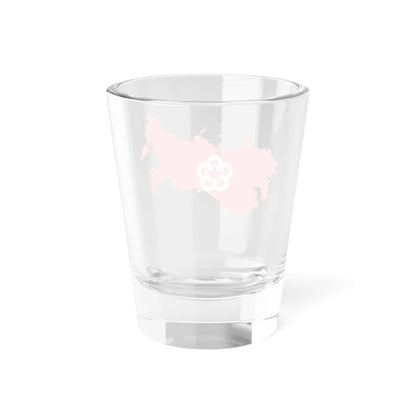 Flag-map of the Soviet Union Comecon (Russia) Shot Glass 1.5oz - Go Mug Yourself