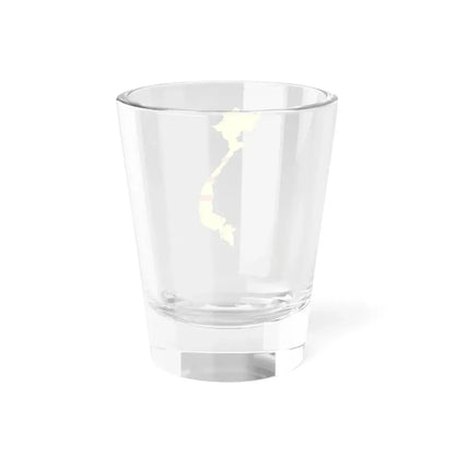 Flag map of the State of Vietnam (Vietnam) Shot Glass 1.5oz - Go Mug Yourself