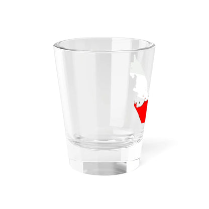 Flag map of the United Arab Emirates (United Arab Emirates) Shot Glass 1.5oz - Go Mug Yourself