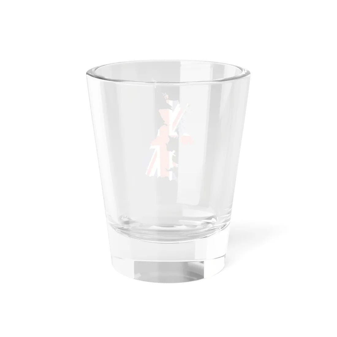 Flag-map of the United Kingdom (United Kingdom) Shot Glass 1.5oz - Go Mug Yourself