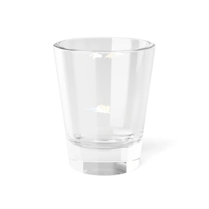 Flag-map of the United States Virgin Islands (United States) Shot Glass 1.5oz - Go Mug Yourself